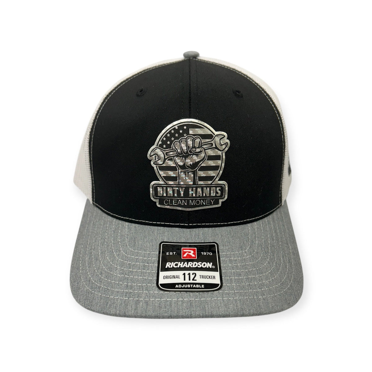 Dirty Hands, Clean Money Patch Hat - Richardson 112