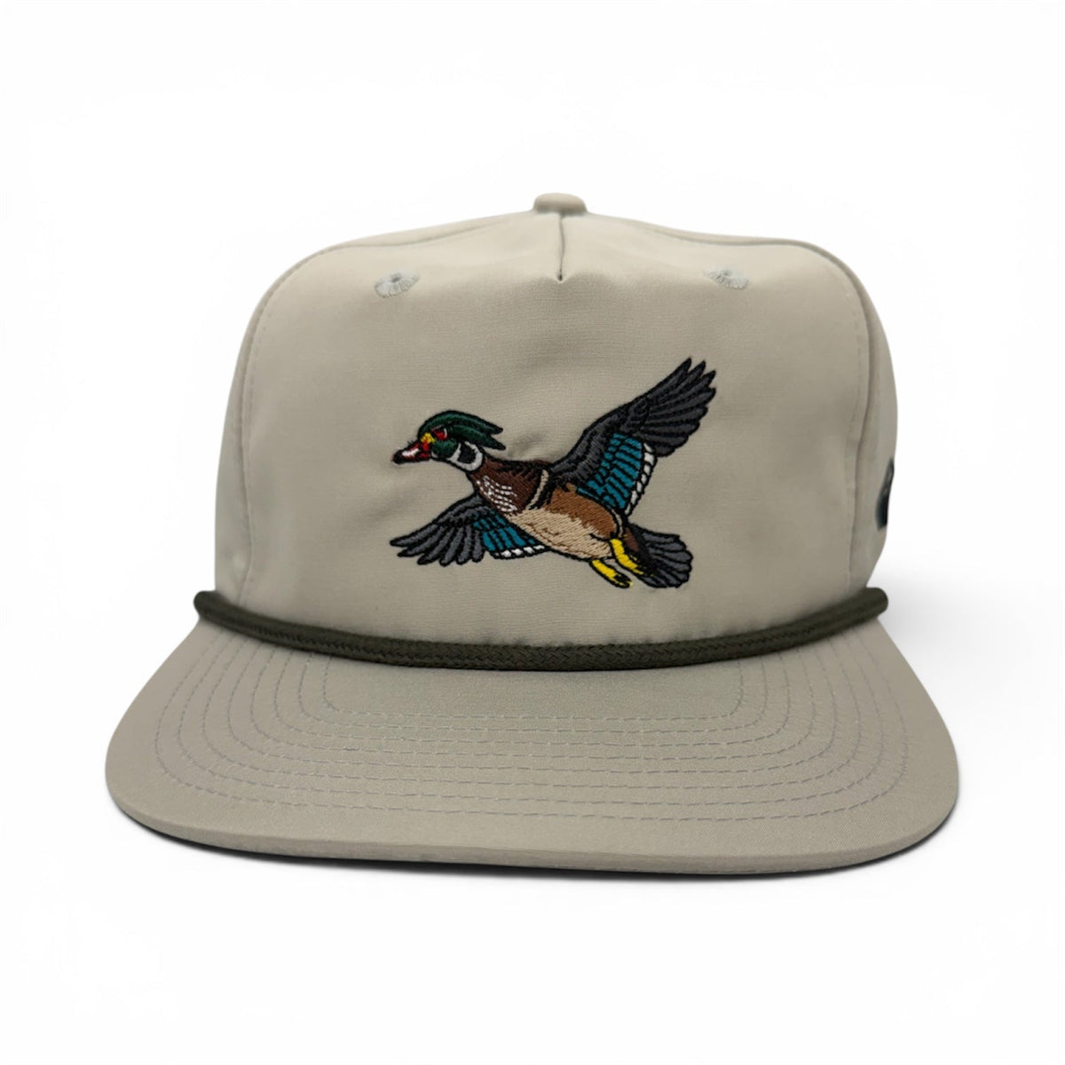 Wood Duck Hat - Vintage Rope Snapback