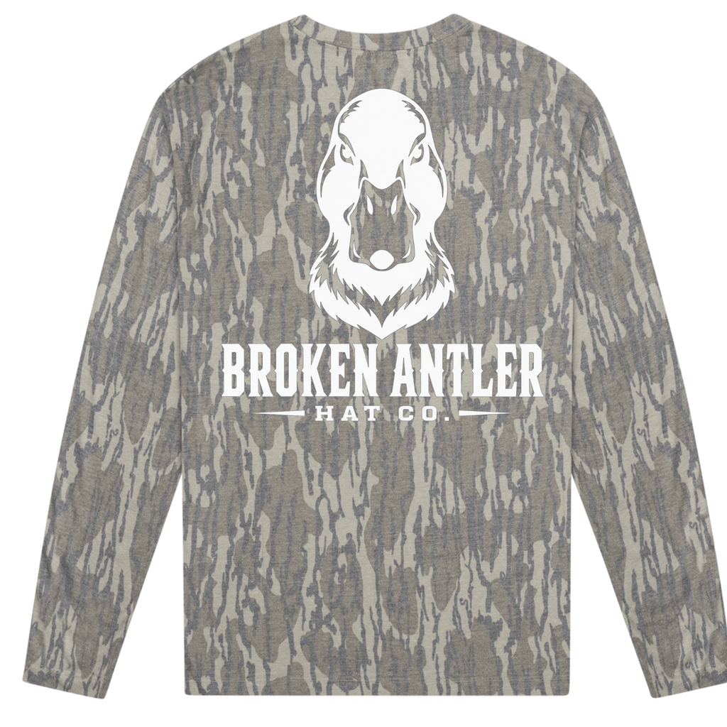 Broken Antler Hat Co.-Mad Duck Long Sleeve Camo Shirt