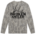 Broken Antler Hat Co.- Broken Antler Long Sleeve Shirt Camo/ Black