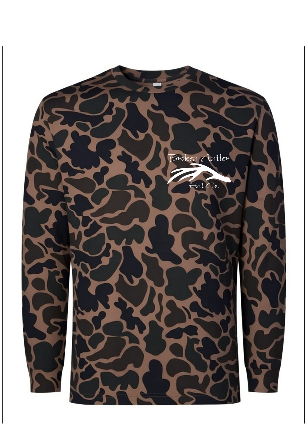 Broken Antler Hat Co.- The Pintail Long Sleeve Shirt Old School Duck Camo