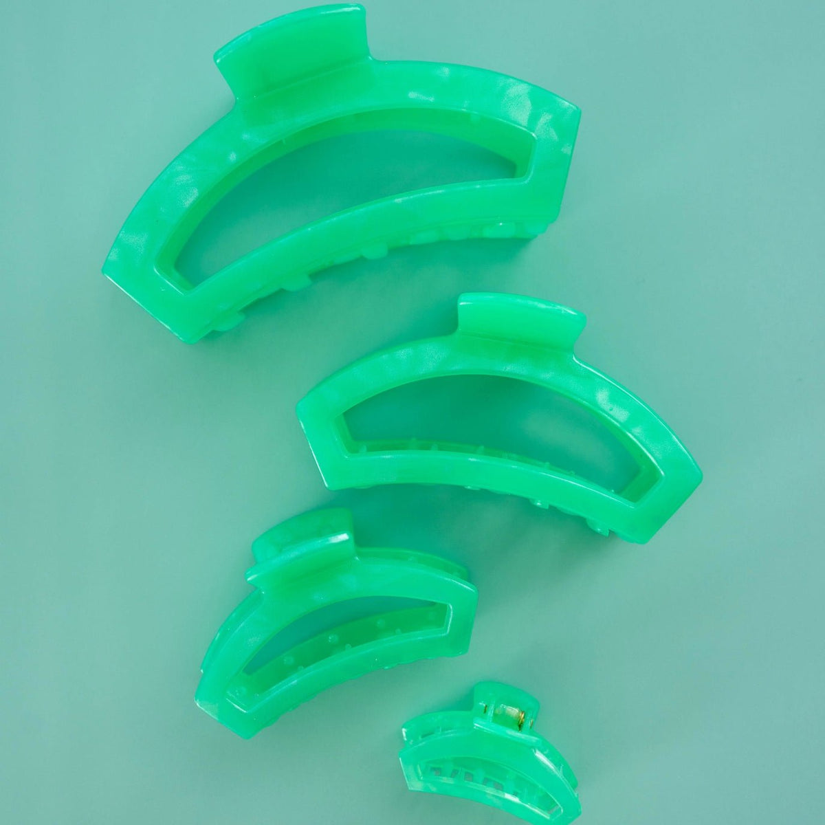 Open Spring Splash Large Hair Clip