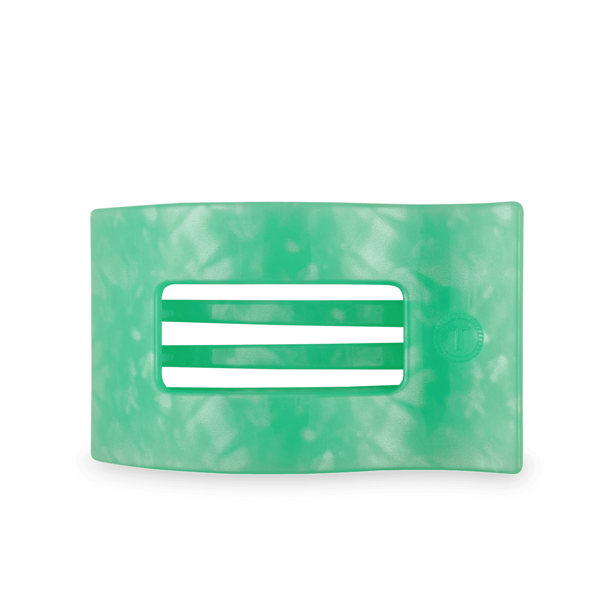 Spring Splash Large Flat Rectangle Hair Clip