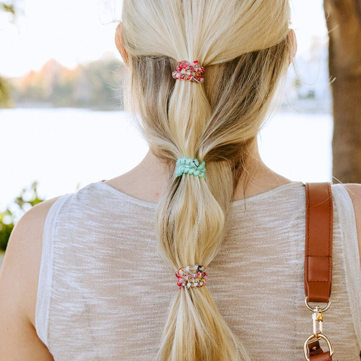 Spring Splash Small Hair Ties